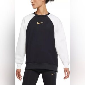 Nike Dri Fit Gold Swoosh Sweatshirt